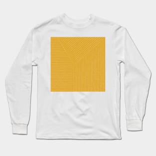 Lines (Mustard Yellow) Long Sleeve T-Shirt